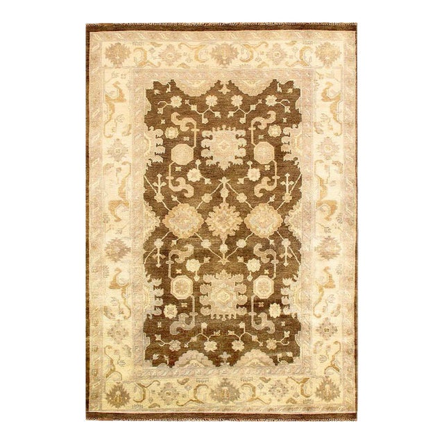 2020s Original Indo Oushak Rug For Sale