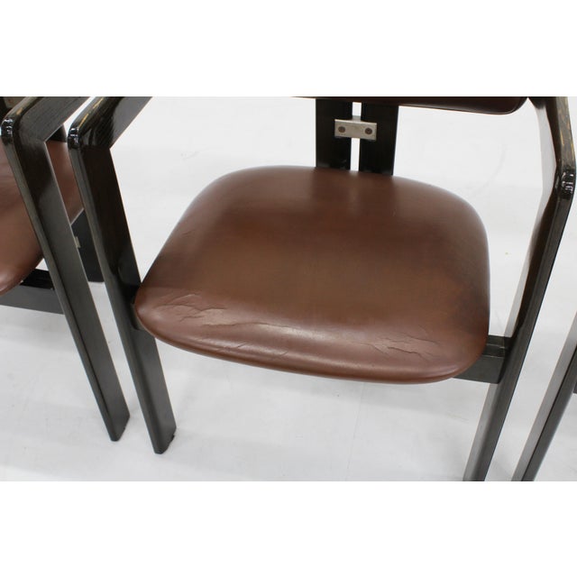 Pamplona Dining Chairs by Augusto Savini for Pozzi, 1965, Set of 5 For Sale - Image 6 of 11