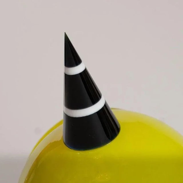 Abstract Art Glass "Duel" Sculpture by Jiri Jelinek For Sale - Image 10 of 12