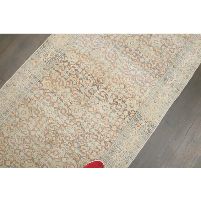 Long Antique Zabihi Collection Persian Malayer Runner - 3'3" x 26' For Sale In New York - Image 6 of 11