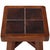 1960s French Mahogany Tile-Top End Table in Brutalist Style, C. 1960 For Sale - Image 5 of 6