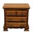 Late 20th Century Kincaid Furniture Solid Oak Early American 26" Three Drawer Nightstand 27-141 For Sale - Image 5 of 12