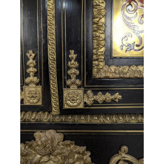 Napoleon III Boulle Marquetry Buffet For Sale - Image 14 of 18