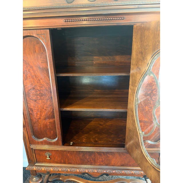 1920s Parfitt Furniture Company Glass Door Cabinet For Sale - Image 18 of 18