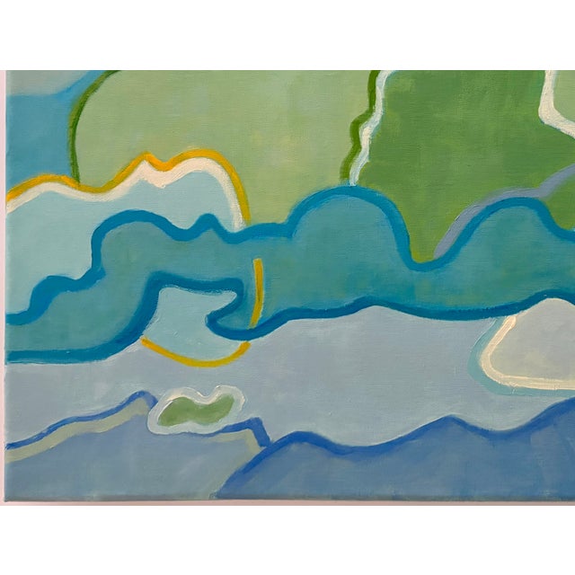 2020s “Arising Clouds” Oil on Linen by Nancy M. Vignola For Sale - Image 5 of 7