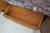 Maison Gouffe Vintage French Oak 4 Door Marble Top Console For Sale - Image 4 of 18
