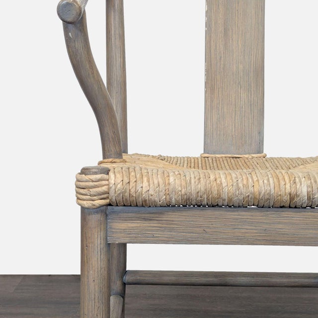 Tan West Elm Wishbone Style Chair For Sale - Image 8 of 9
