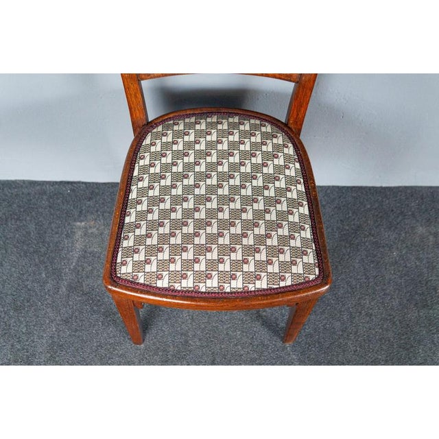 Art Nouveau No. 715 Chair by Gustav Siegel for J.&J. Kohn, Vienna, Austria, Early 20th Century For Sale - Image 15 of 18