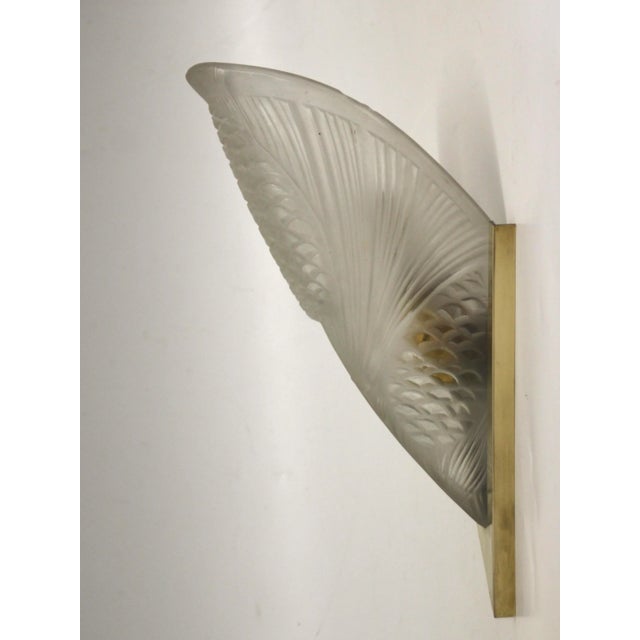 1930s French Art Deco Wall Light from Degue, 1930s For Sale - Image 5 of 13