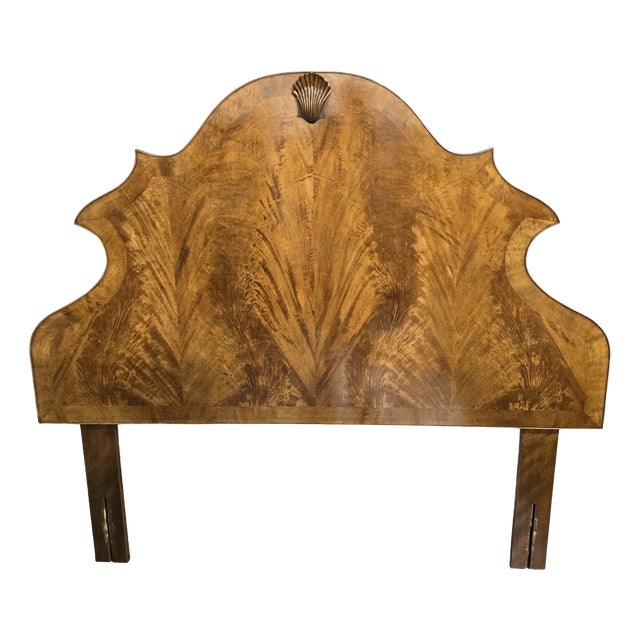 Double Headboard in Walnut, 1920s For Sale