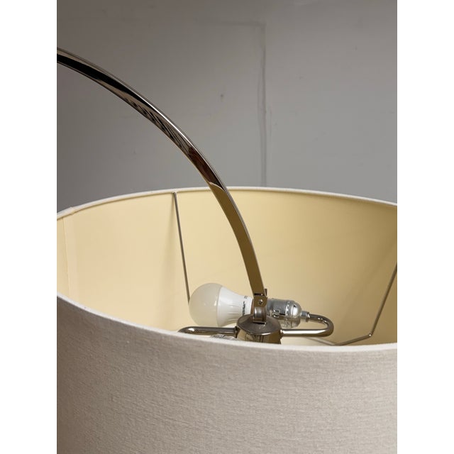 West Elm Contemporary West Elm Arch Floor Lamp For Sale - Image 4 of 12