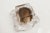 Square Clear and Brown Murano Glass Ashtray, 1960s For Sale - Image 12 of 13