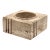 Travertine Cubic Vide Poche / Ashtray, Cerri Nestore, Italy, 1970s For Sale