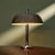 Large Table Lamp with Shade and Chrome-Plated Metal Base by Heinz F.W. Stahl for Hillebrand, Germany, 1960s For Sale - Image 11 of 11