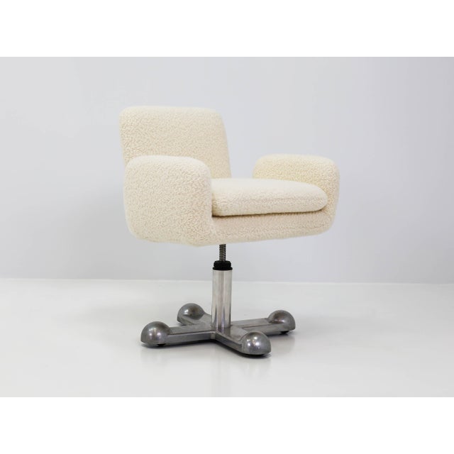Planula Swivel Desk Chair by Ettore Sottsass and Perry King for Planula Di Aliana, Italy, 1972 For Sale - Image 10 of 10