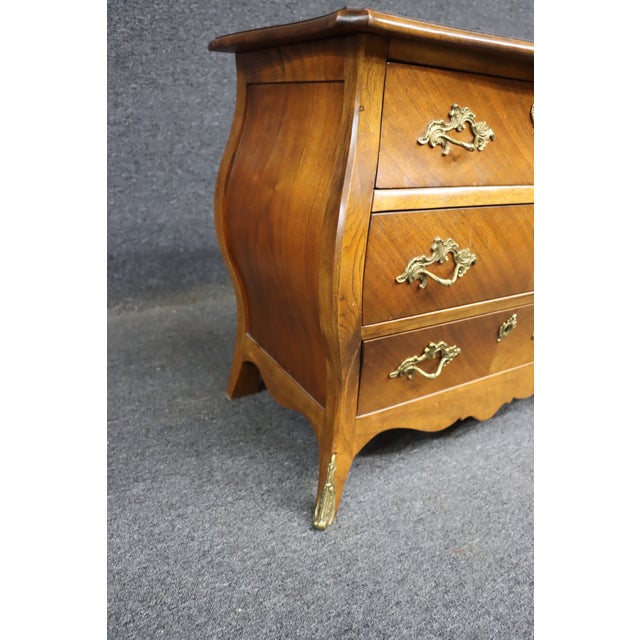Baker Furniture Company Late 20th Century Baker French Bombay Style Nightstand For Sale - Image 4 of 10
