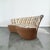 1990s Weiman Style Modern Curved Full-Back Sofa For Sale - Image 5 of 10
