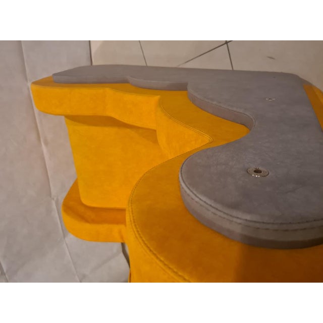 Gray Relax Lounge Chair in Imitation Leather, 1990s For Sale - Image 8 of 15