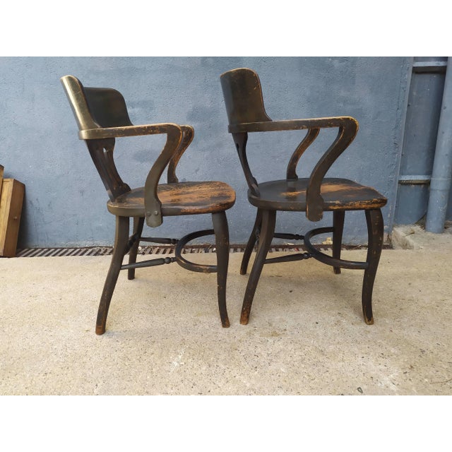 Set of Antique Armchairs by Johnson Ford For Sale - Image 6 of 18