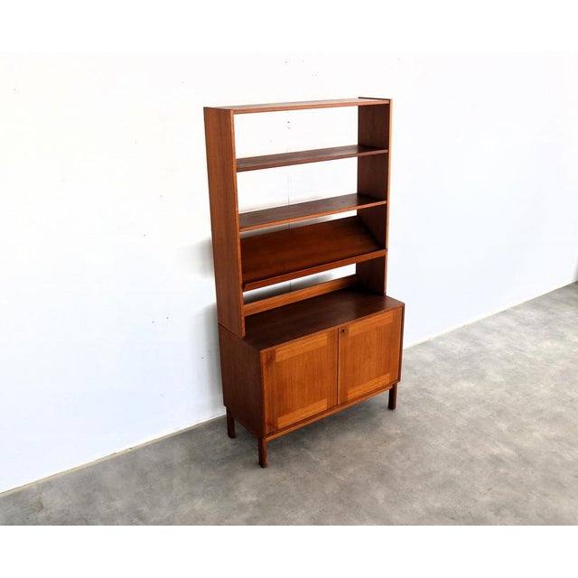 Vintage Bookcase in Teak, Sweden, 1960s For Sale - Image 9 of 10