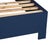 Finn Platform Bed Queen - Navy For Sale - Image 11 of 12