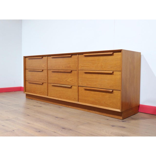 Mid Century Modern Vintage Teak Dresser Chest Danish Bedroom Furniture For Sale - Image 14 of 14