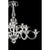 Contemporary Transparent Venetian Murano Glass Chandelier by Simoeng for Simoeng For Sale - Image 3 of 6