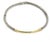 Contemporary David Yurman Sterling Yellow Gold 14k Cable Wire Choker Necklace For Sale - Image 3 of 3