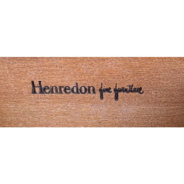 Circa 1970 Henredon Fine Furniture Chinoiserie-Style Mahogany Bedside / Chairside Commode For Sale - Image 14 of 18