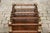 English English 1940s Mahogany Magazine Rack on Casters with Faux Bamboo Accents For Sale - Image 3 of 12