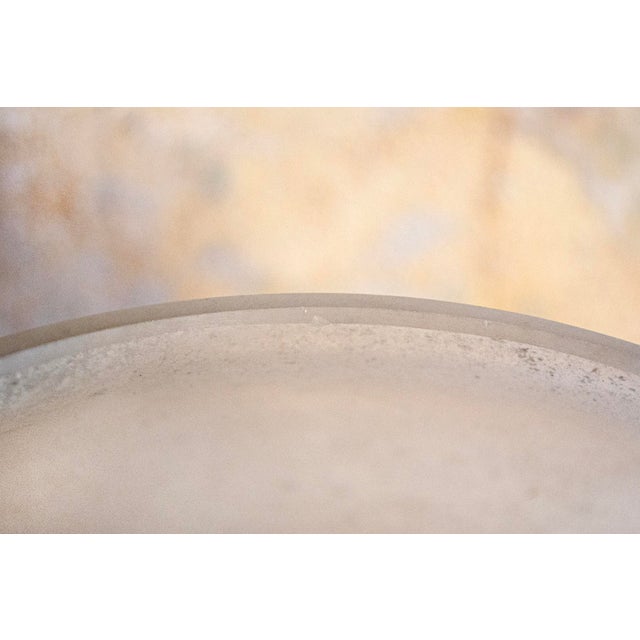 1960s White Scavo Glass Vase from Seguso, Murano, 1960s For Sale - Image 5 of 7