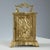 Metal Vintage Carriage Clock in Bronze For Sale - Image 7 of 10
