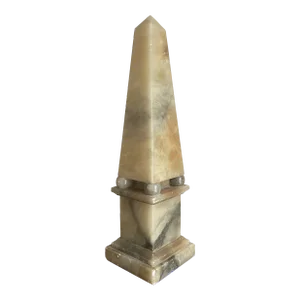 Alabaster MCM Obelisk