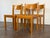 Wood Vintage 1970's Maison Regain Elm Dining Chairs For Sale - Image 7 of 18