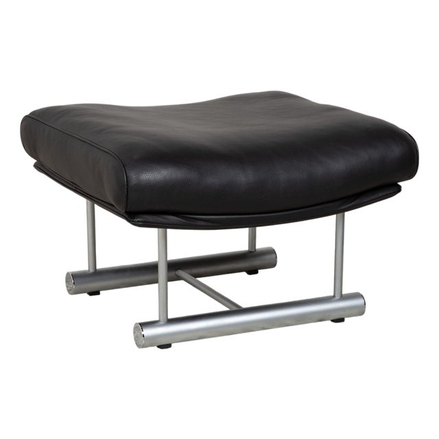 Model 6500 Ottoman in Leather from Rolf Benz For Sale