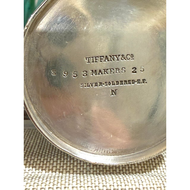 Tiffany & Co 19th C Silver Repousse Match Holder For Sale In Miami - Image 6 of 9