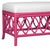 Lillian Bench - Pink For Sale In West Palm - Image 6 of 8