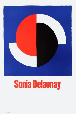 1974 Sonia Delaunay Jacques Damase Gallery Poster