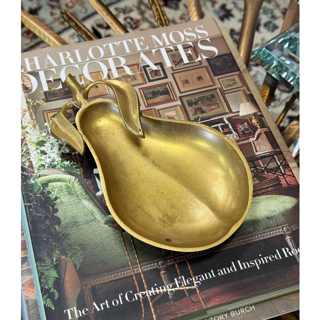 Brass Pear Catchall Dish For Sale In Kansas City - Image 6 of 6