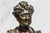Amazing Pair Antique Bronze English Neoclassical Grand Tour Statue Sculpture Bust Royalty Home Decor For Sale - Image 4 of 17