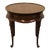 Hekman Furniture Solid Walnut Traditional Style 26" Round Accent End Table 306 For Sale