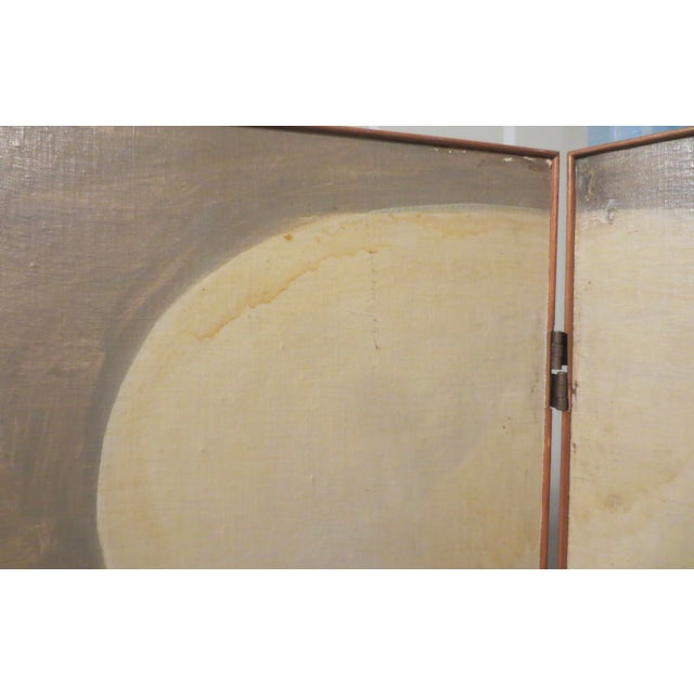 Salvatore Fiume Italian Floor Screen Dated 1954 For Sale - Image 16 of 17
