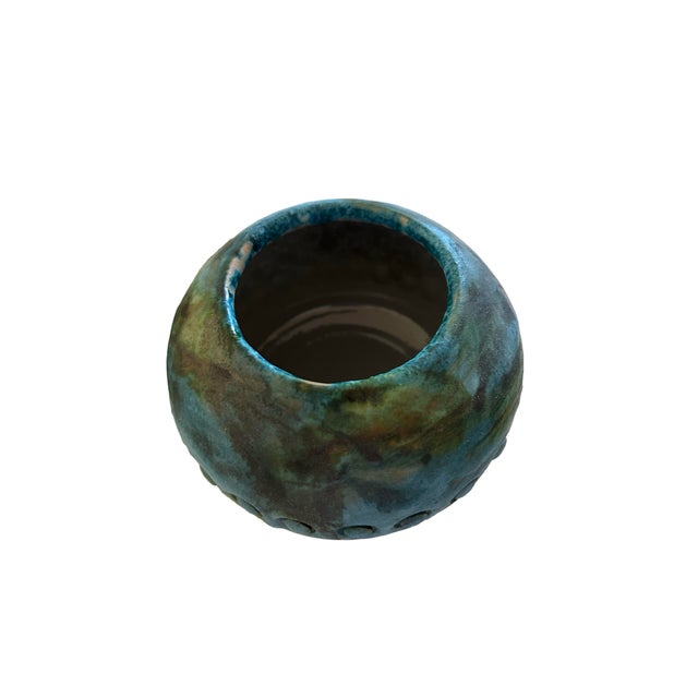 Alvino Bagni Ceramic Urn With Top From His “Sea Garden Collection For Sale In Los Angeles - Image 6 of 8