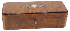 19th Century Napoleon III Trunk in Marquetry