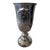Vintage American Is Century Modern Pewter-Tone Sunburst Medallion Water Goblets – Set of 6 For Sale In Indianapolis - Image 6 of 9