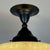 Art Deco Flush Mount in Marbled Opaline Glass and Burnished Brass, Germany, 1920s For Sale - Image 15 of 16