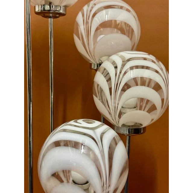 Venini Murano Glass Lamp by Toni Zucherri for Venini, 1970s For Sale - Image 4 of 7