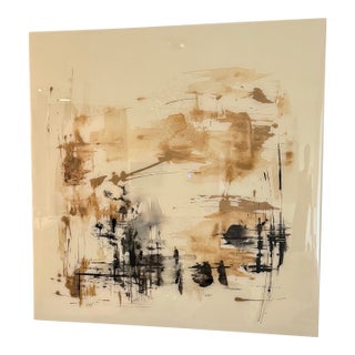Gloss Print “Color Turmoil IV " by Sara Brown For Sale