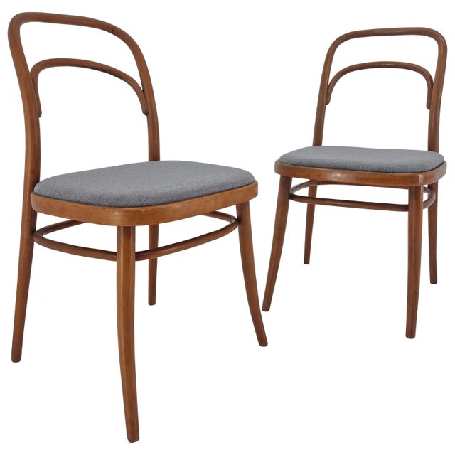 Set of Bentwood Chairs by Antonín Šuman, 1960s For Sale - Image 12 of 12