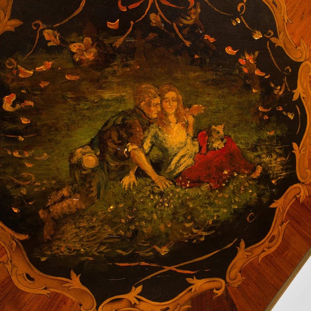 1900s Antique Victorian Decorative Side Table For Sale - Image 12 of 13